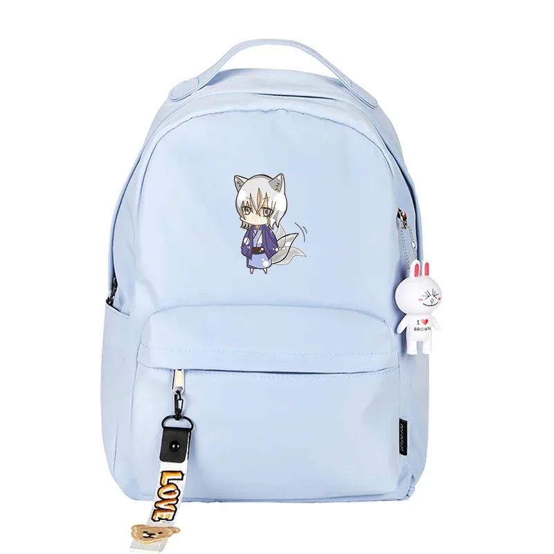 sac à dos rose kamisama kd'appareils pour femme, sac à dos tomoe, sacs d'école harajuku en nylon mignon, sac à dos de voyage pour filles, sac à dos de dessin animé ruzzak