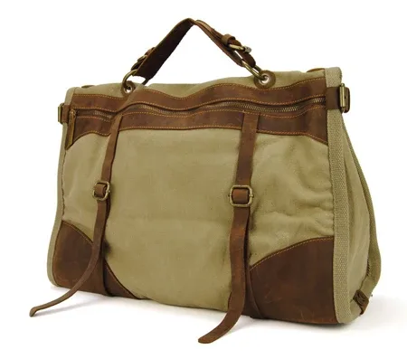sac de voyage vintage rétro militaire en toile et cuir pour hommes, sac de sport, sac de week-end, sac de nuit, sac à main tendance