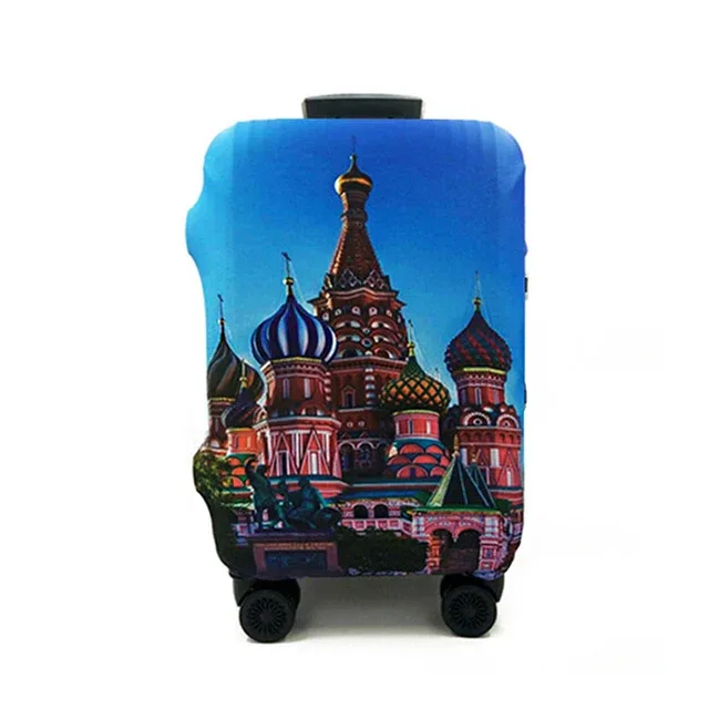 juste de protection élastique pour valise de voyage, housse anti-poussière pour bagages, accessoires de voyage de l'unicef, 18 en effet-32