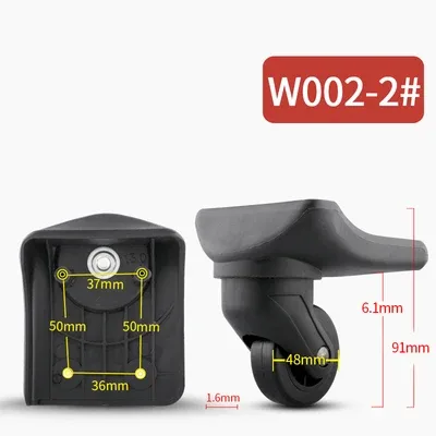 accessoires de roues pour valises, roues universelles pour bagages en cuir, roulettes pour valises à roulettes