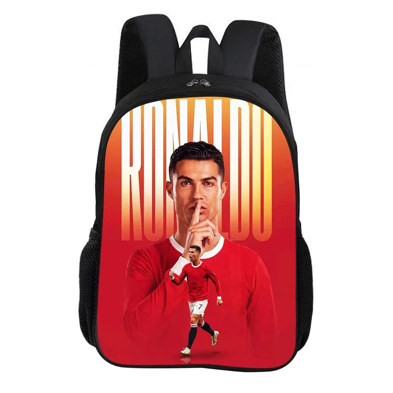 sac à dos scolaire ronaldo cr football star, sac à dos pour enfant, sac à livres, sac à dos de mode, sac à dos de sport, cadeau pour enfant