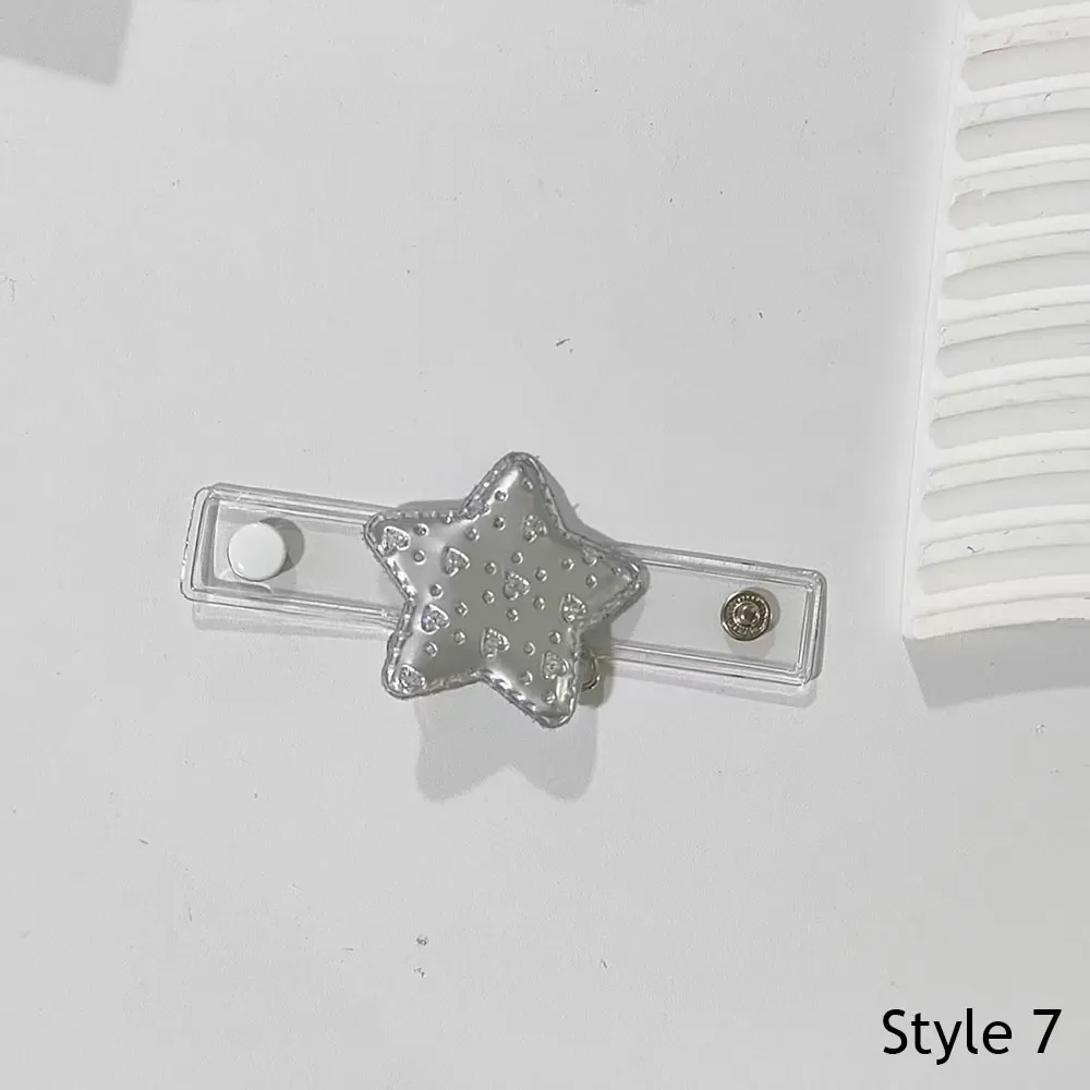 boucle de sac à dos ins, accessoires de décoration pour poupées, boucle de sac à motif, boucle d'extension étoile cœur aile, boucle d'extension de sangle de sac