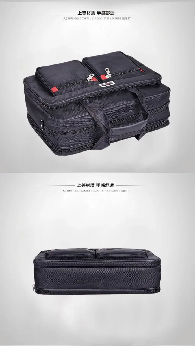 sac à main pour homme homefish, grande capacité, sacoche d'affaires, portable, polyvalent, bandoulière, plusieurs poches, pour le travail et les occasions décontractées