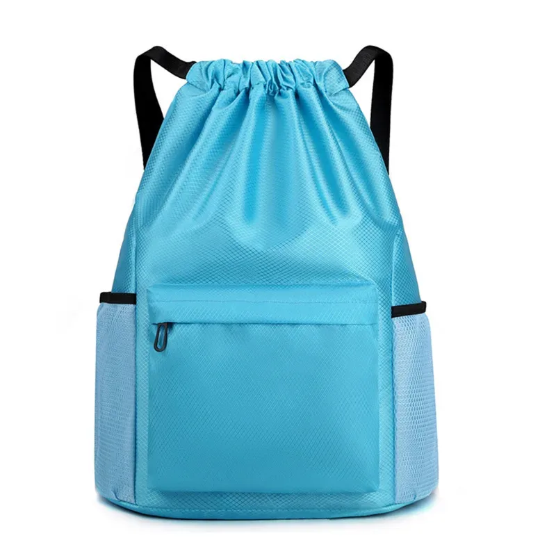 sac à dos de sport à cordon de serrage, sac à dos de grande capacité pour salle de sport, natation, plage, pour femmes et hommes pour contenir quotidiennement