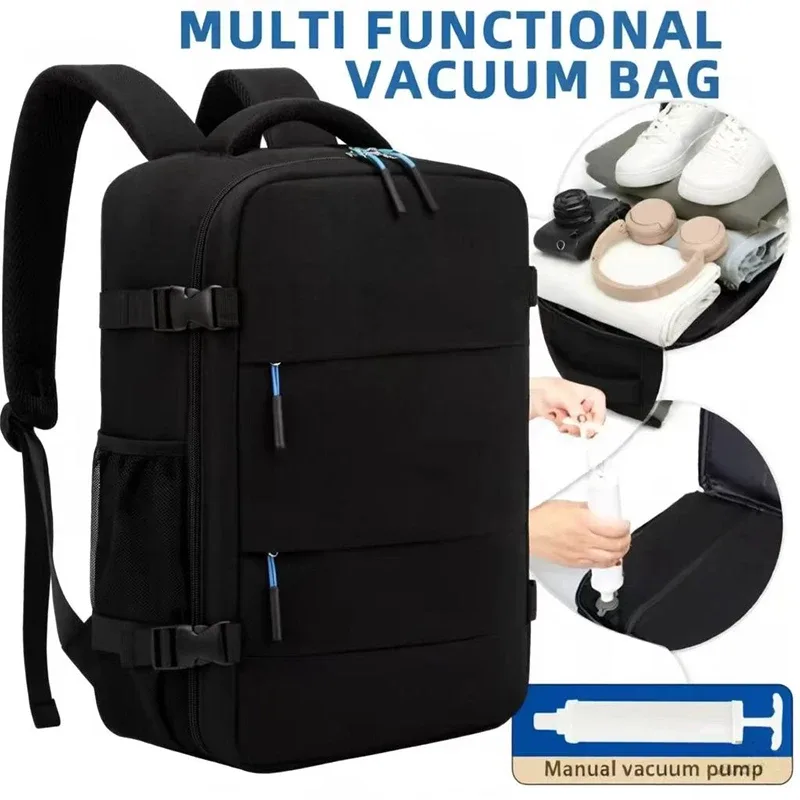 sac à dos de voyage à compression sous vide, sac de randonnée, léger et pliable, indispensable pour les voyages d'affaires et le camping