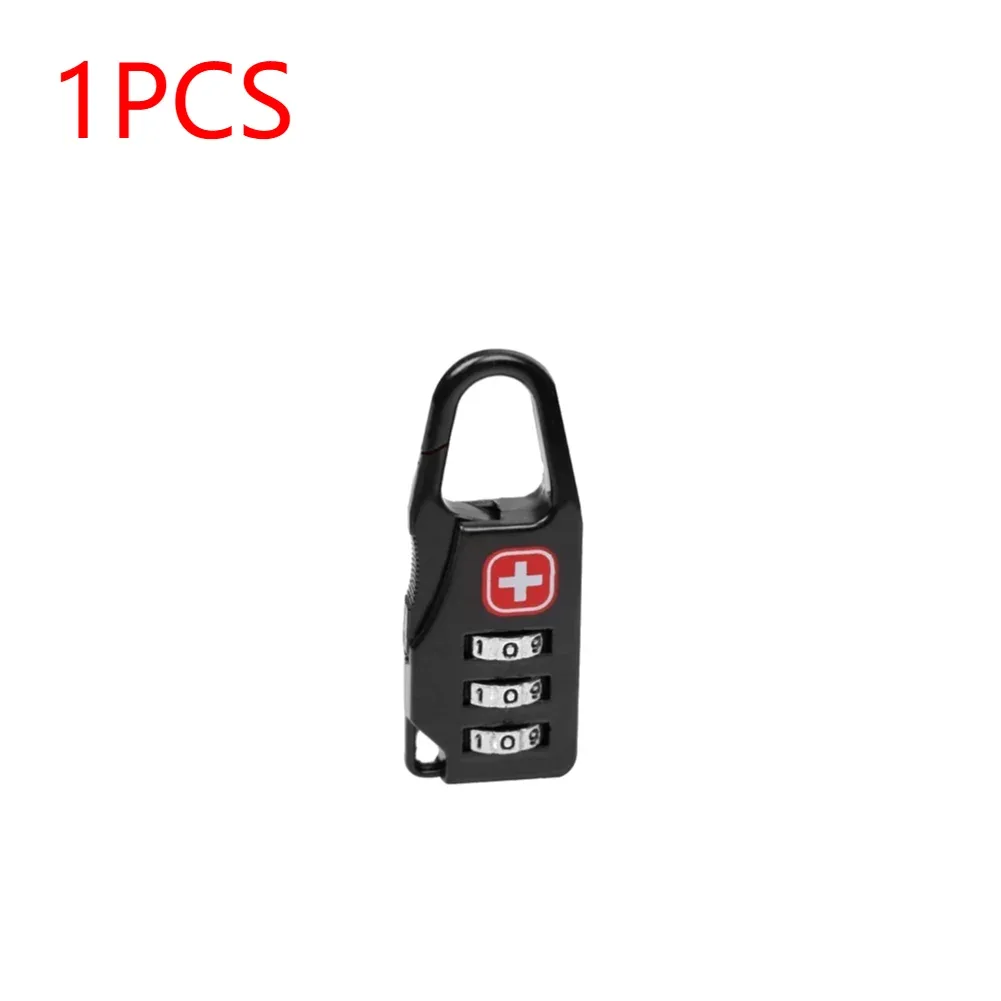mini serrure à glissière pour sac à dos de voyage, sac à main extérieur, antivol portable, serrure à numéro blocode, accessoires