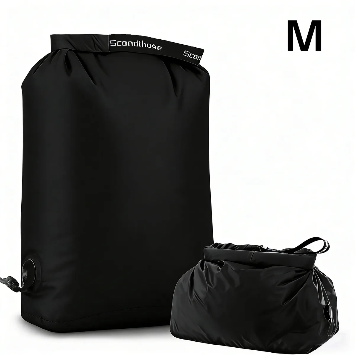 sac de rangement de voyage, sac de compression étanche sans pompe, sac sous vide, organisateur de vêtements, pochette gain de place pour le backpacking et la salle de sport