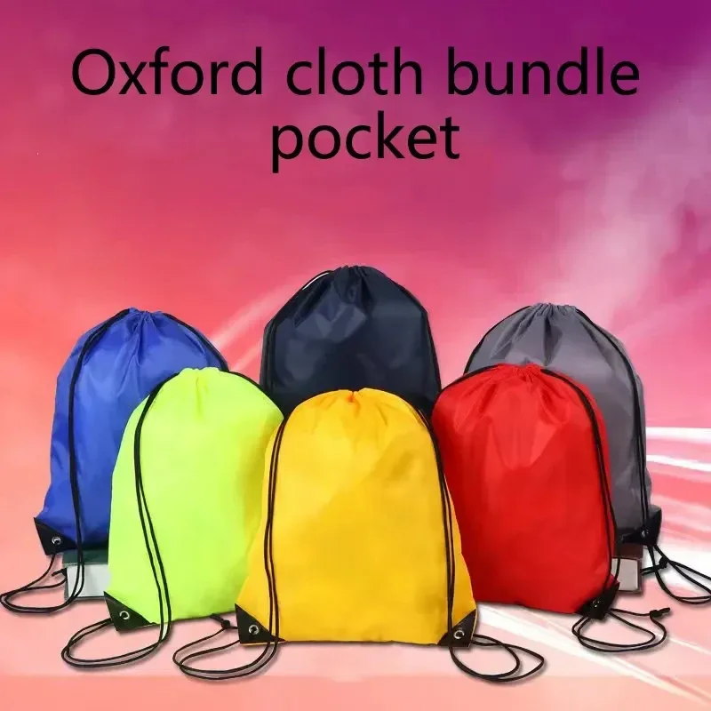 sac à dos de sport en nylon oxford durable, sac fourre-tout à double bandoulière, multi-poches, organisateur d'entraînement de fitness, sac à main, 1 pièce