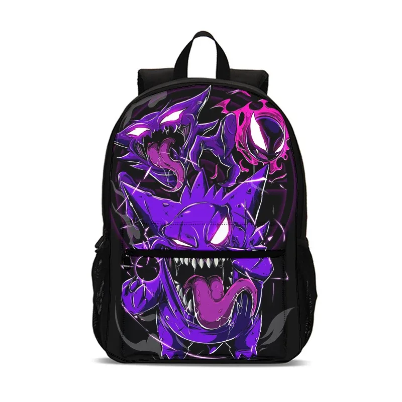 dessin animé g-gengars sac à dos cartable garçons filles camping sac à dos éclair anime sac à dos pour garçons filles meilleur cadeau