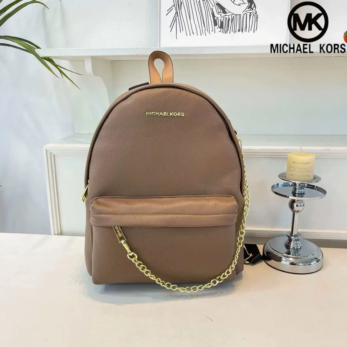 michael kors 2026 nouvelle collection de sacs pour femmes - sac à dos moyen slater - sac à bandoulière casual pour voyage