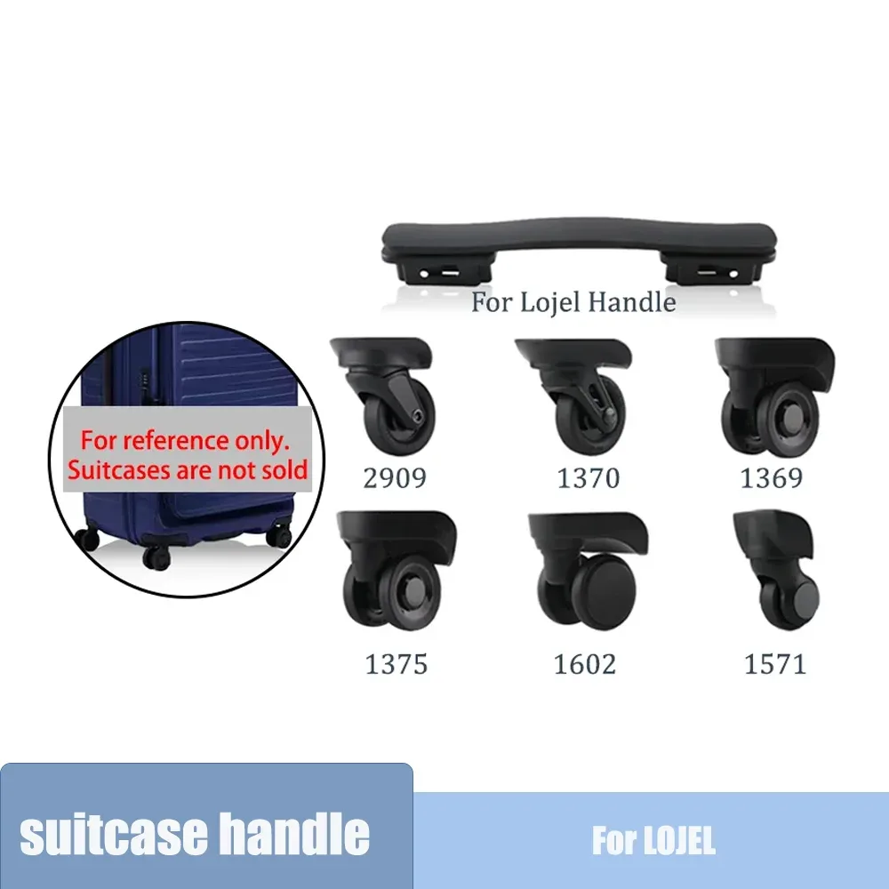 roues de remplacement universelles pour valise lojel, pièces de réparation de roulettes de bagages avec roulem