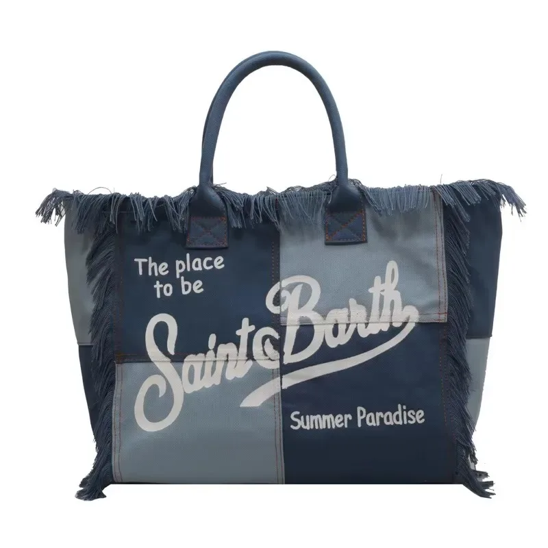 sac fourre-tout à bandoulière grande capacité tendance, design enveloppe, en toile, sans marque, élément populaire