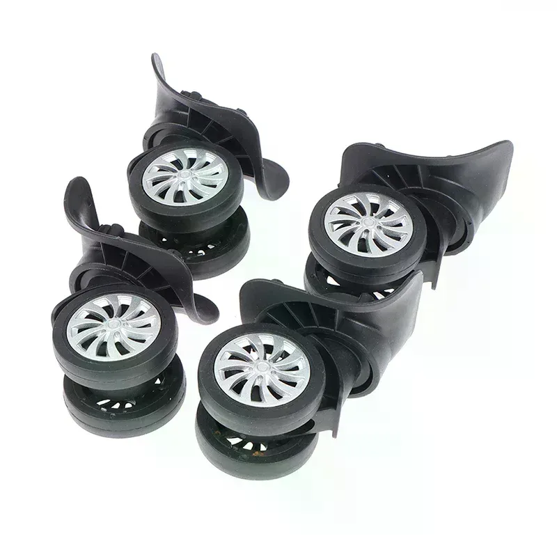 4 roues pivotantes universelles à 360 degrés pour valise et bagages, outils pour roulettes de chariot