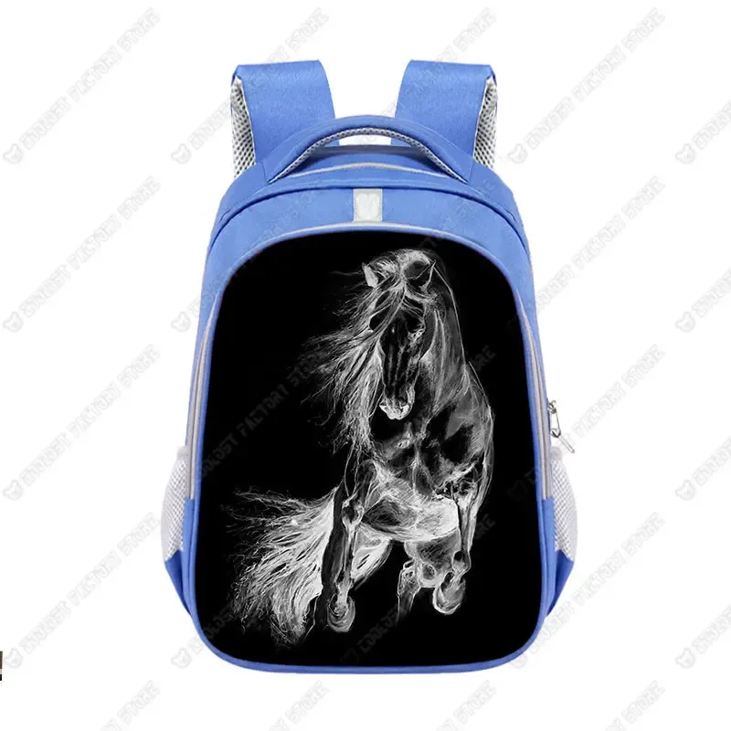 grand sac d'école animal horse pour enfants, cartable poney cool pour adolescents, sac à dos de voyage pour garçons et filles, mode pour enfants