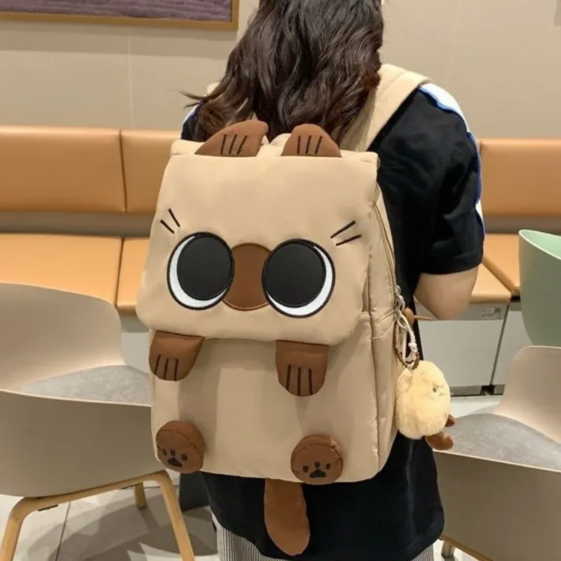 Sac à dos Kawaii Kitty pour étudiants, sac d'école, sac à dos de dessin animé, sac à dos pour ordinateur portable, sac à dos de voyage en plein air pour garçons et filles, cadeaux