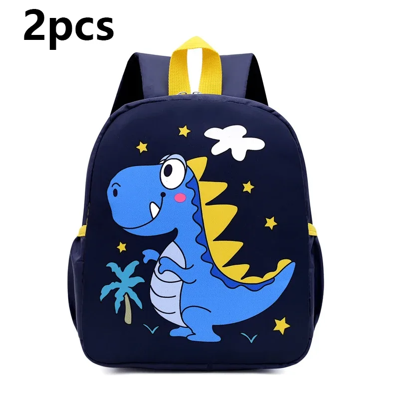 mignon dessin animé dinosaure bébé sacs à dos maternelle cartable enfants garçons filles sacs d'école réglable animaux enfant sac à dos