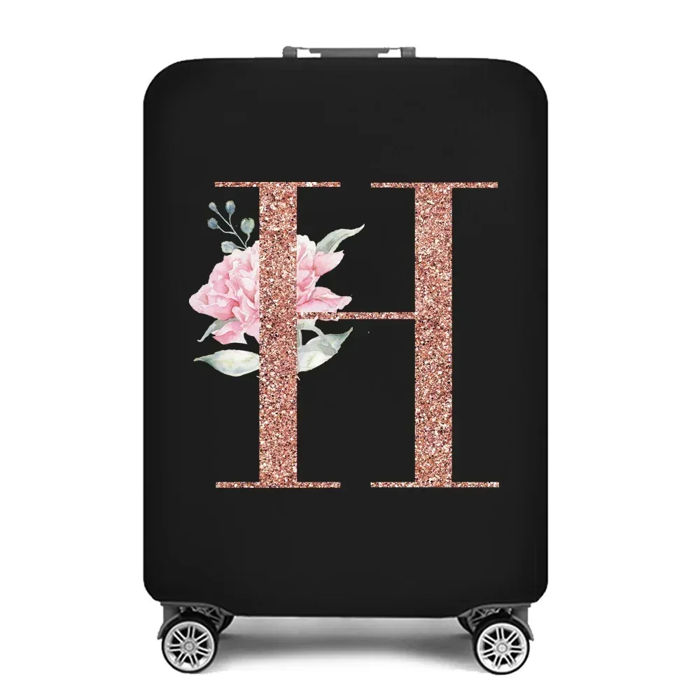 housses de protection pour bagages extensibles 18-32, housse de protection pour valise de voyage, série or rose, housses anti-poussière, organisateur de voyage