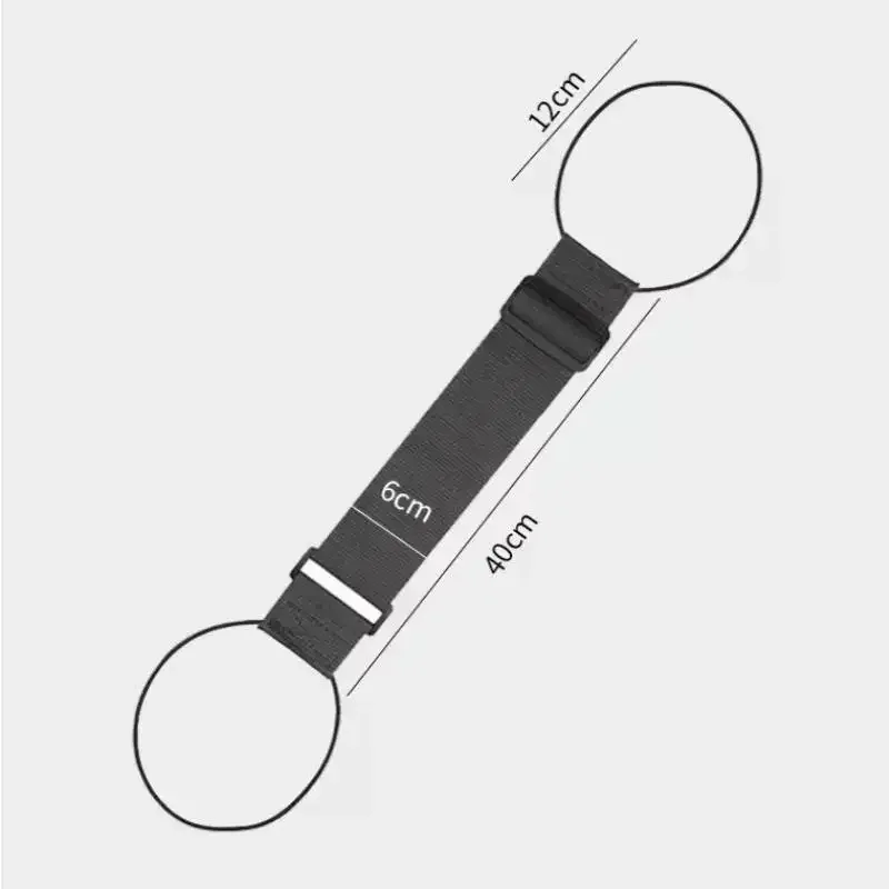 sangle de bagage élastique réglable, ceinture de sécurité de voyage, pour le transport de bagages, 2 pièces