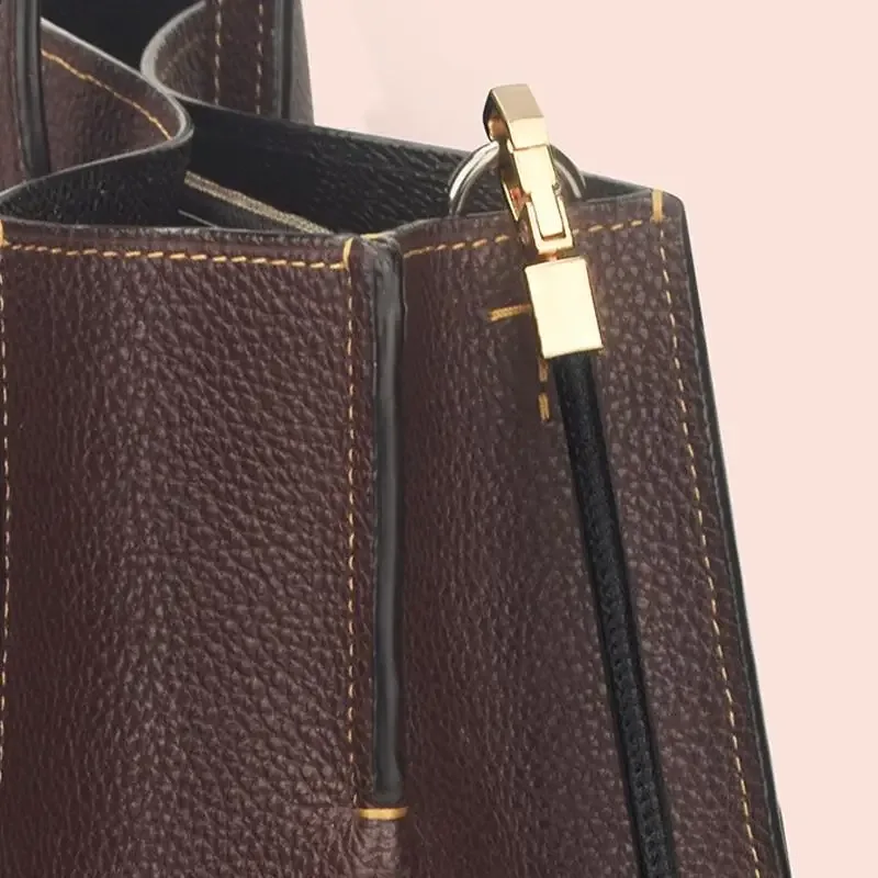 sangle de sac ronde en cuir pu pour sacs bandoulière, remplacement détachable avec cordon pour étui de téléphone, idéale pour le travail et le shopping