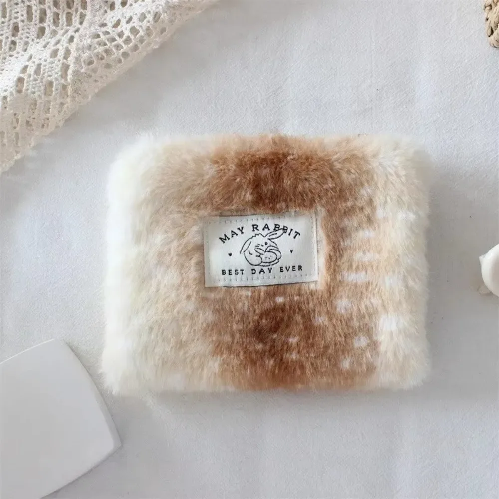 Petite trousse de maquillage à la mode, organisateur de voyage de grande capacité, pochette pour serviettes hygiéniques, étui à rouge à lèvres à motif de cerf pour femmes en voyage
