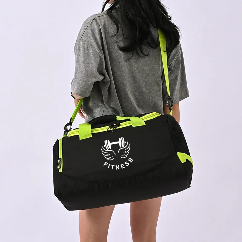 sac de football personnalisé avec logo, séparation sec/humide, sac à main, sac de sport imprimé avec motif logo