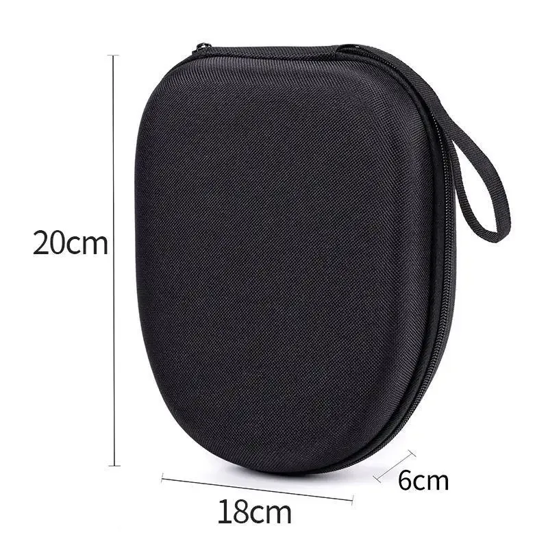étui rigide portable pour casque, étui de protection pour écouteurs montés sur la tête, sac de rangement pour écouteurs, accessoires résistants aux chocs et aux rayures