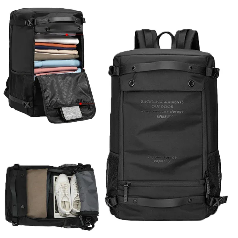 Sac à dos de voyage pour hommes et femmes, grand sac à dos de cabine, sac pour effets personnels, approuvé par les compagnies aériennes, sac à dos pour ordinateur portable 17 pouces, sac d'affaires