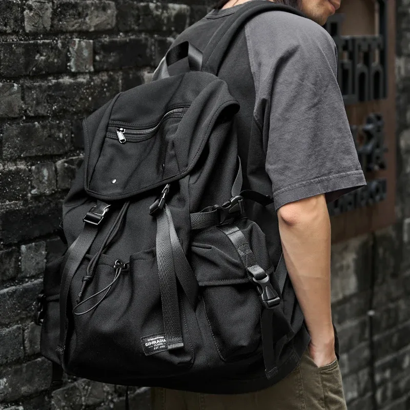 moyyi sac à dos de voyage en plein air oxford étanche écoliers mode tendance sac pour hommes mochila tactica 26l sport pêche