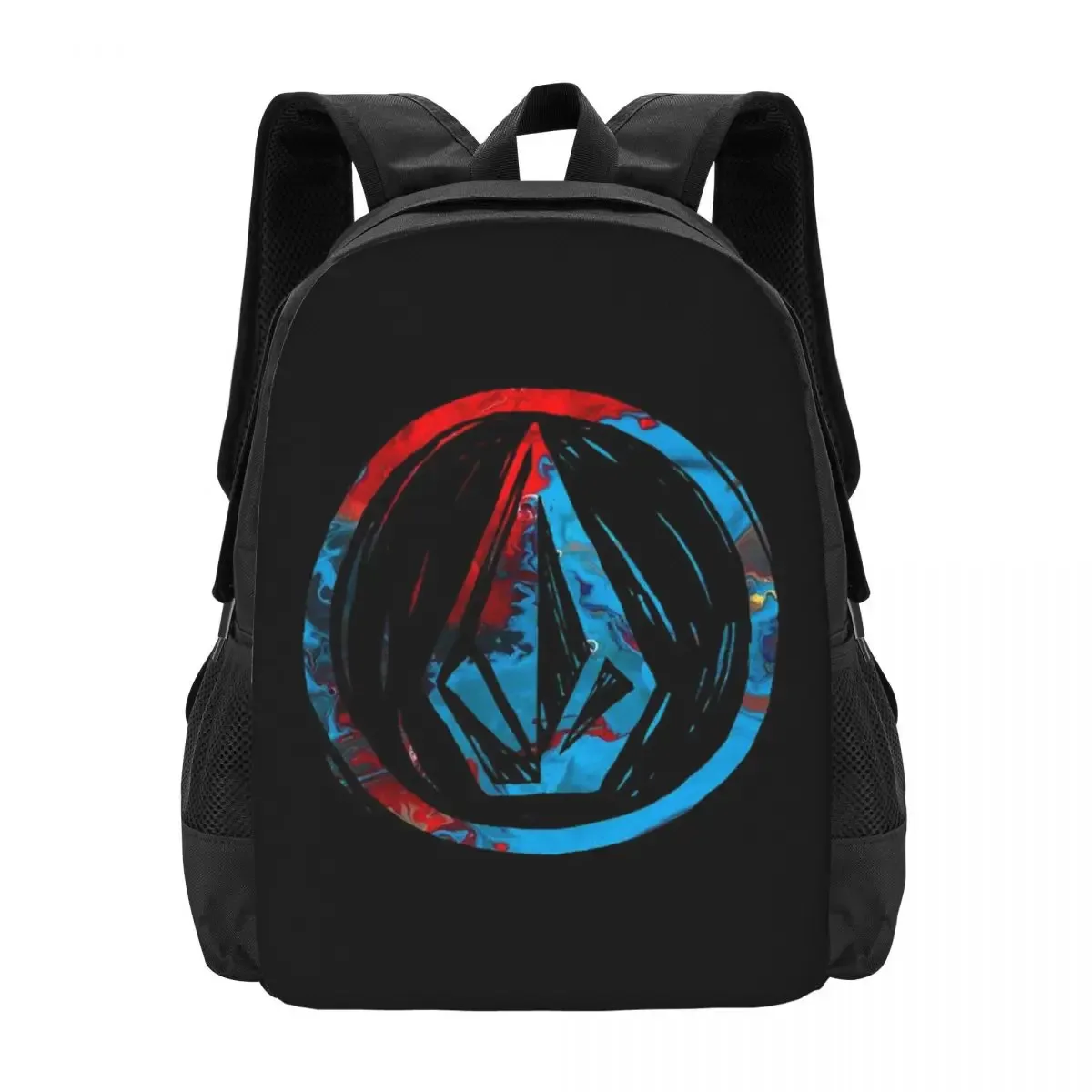 sac à dos d'école avec logo volcoms, sac à dos de randonnée, sac à dos de voyage pour garçons et filles, sac à dos à la mode, sacs à bandoulière