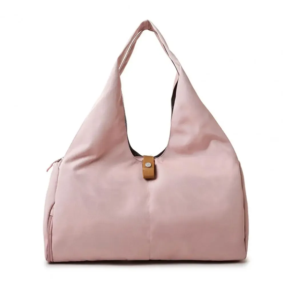 sac porte-tapis de yoga pour femmes, sac à bandoulière pour entraînement sportif, fitness, danse, sacs de rangement de voyage, fourre-tout sec et humide