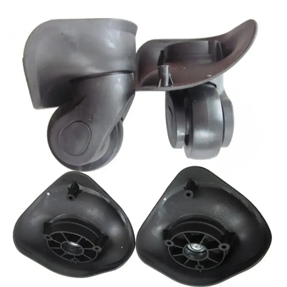 1 paire de roues à bagages de remplacement, réparation d'accessoires de bricolage pour valises de voyage, roue à bagages universelle résistante à l'usure