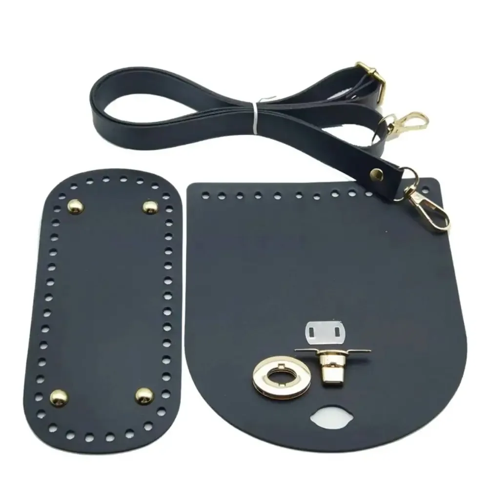 lot de 3 sangles de sac à bandoulière en cuir de couleur unie, fond en pu, accessoires de sac faits main diy, sangle de remplacement en cuir pour sac diy, pour fille