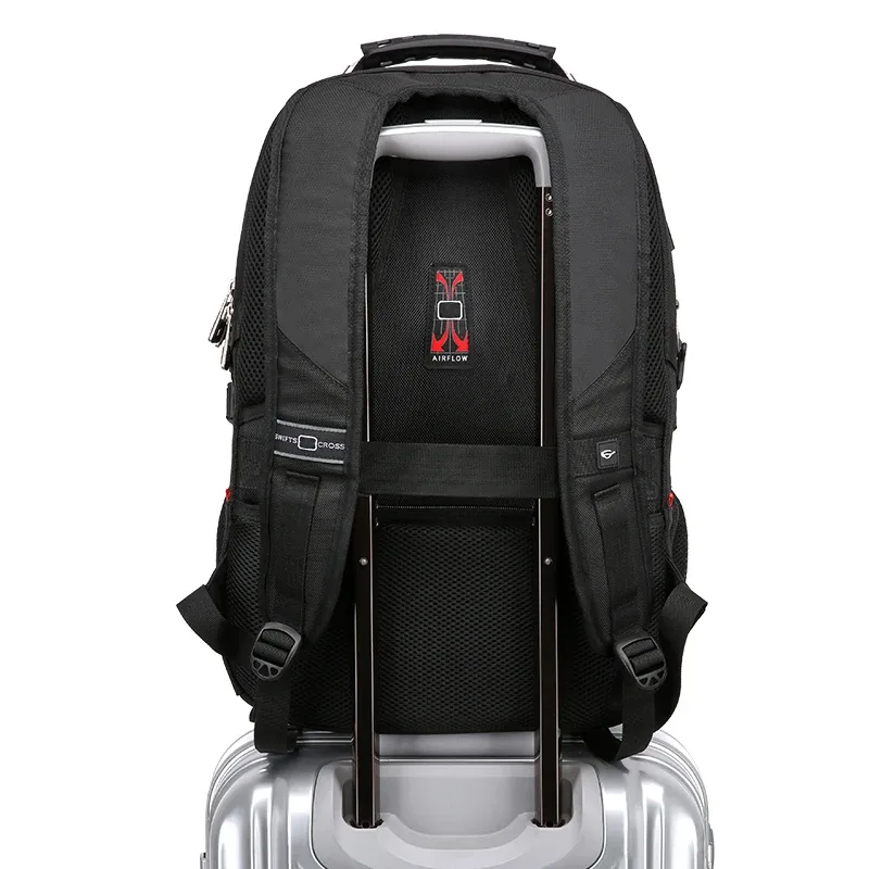 sacs à dos étanches pour ordinateur portable 20 pouces, sac d'école avec chargeur usb, sac à dos antivol pour hommes, sac à dos de voyage mochila haute capacité