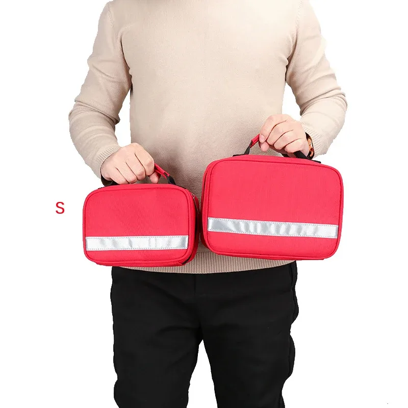 trousse de premiers soins médicaux en plein air pour la famille, kit d'urgence réfrigéré portable à petite échelle, sac de voyage sportif étanche et résistant à l'usure