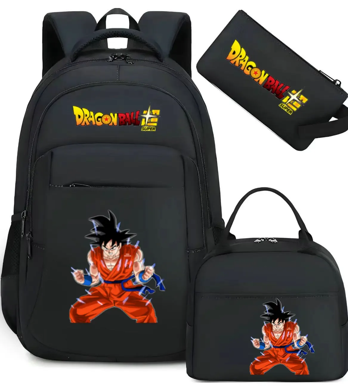 sac à dos dragon ball, sac d'école camouflage, grande capacité, pour lycéens, garçons et filles, mochila de voyage