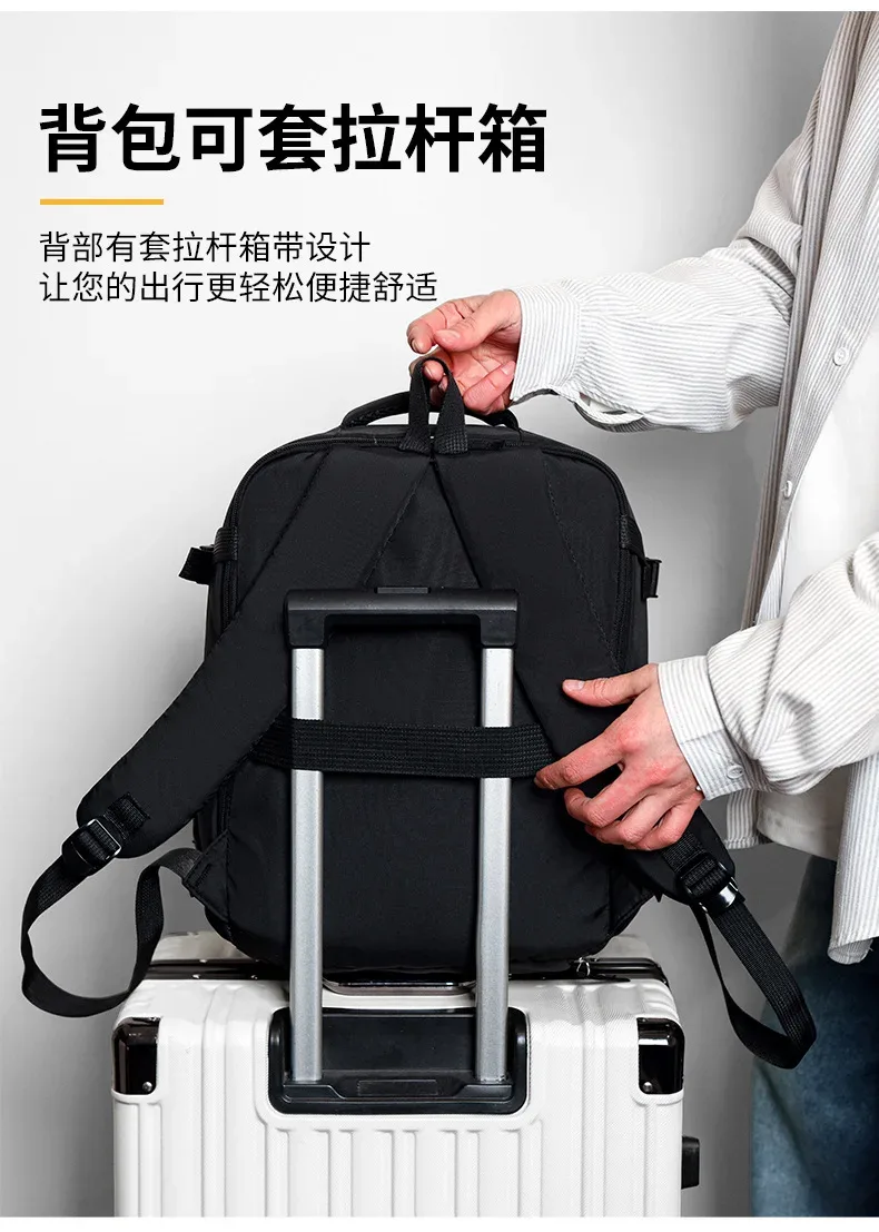 sac à dos de voyage pour hommes et femmes, compatible avec les sacs à dos ryanair, easyjet et wiz air, sacoche légère pour ordinateur