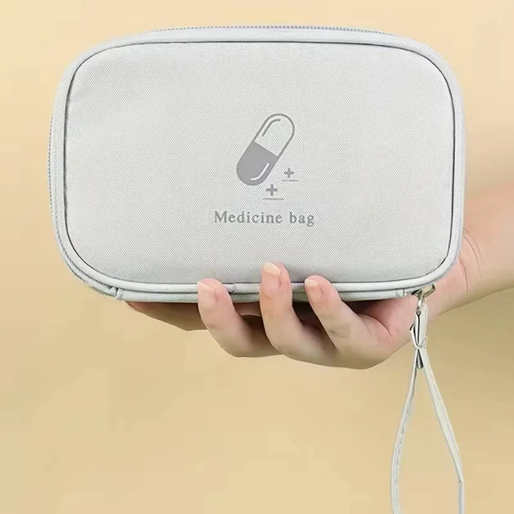 Sac de rangement de médicaments de grande capacité, Kit médical Portable, trousse de premiers soins à domicile, sac de survie, sac d'urgence pour voiture