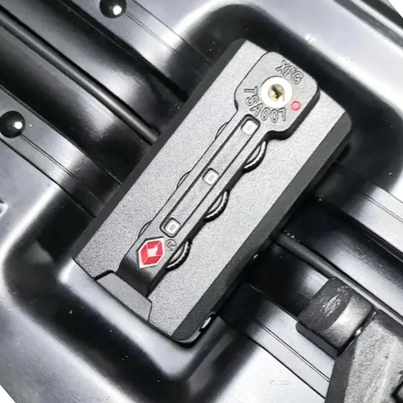 cadenas à combinaison xfg tsa007 pour bagages de voyage, valise, serrure à code, serrure à mot de passe, antivol fixe