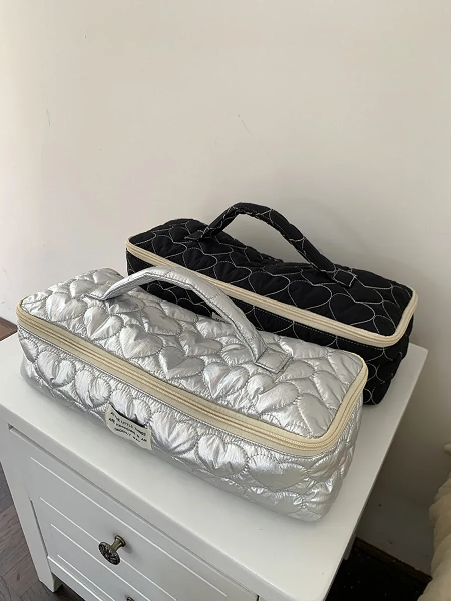 sac de rangement pour sèche-cheveux de grande capacité, sac à cosmétiques portable, trousse de maquillage pour femmes, trousse de toilette, organisateur de voyage