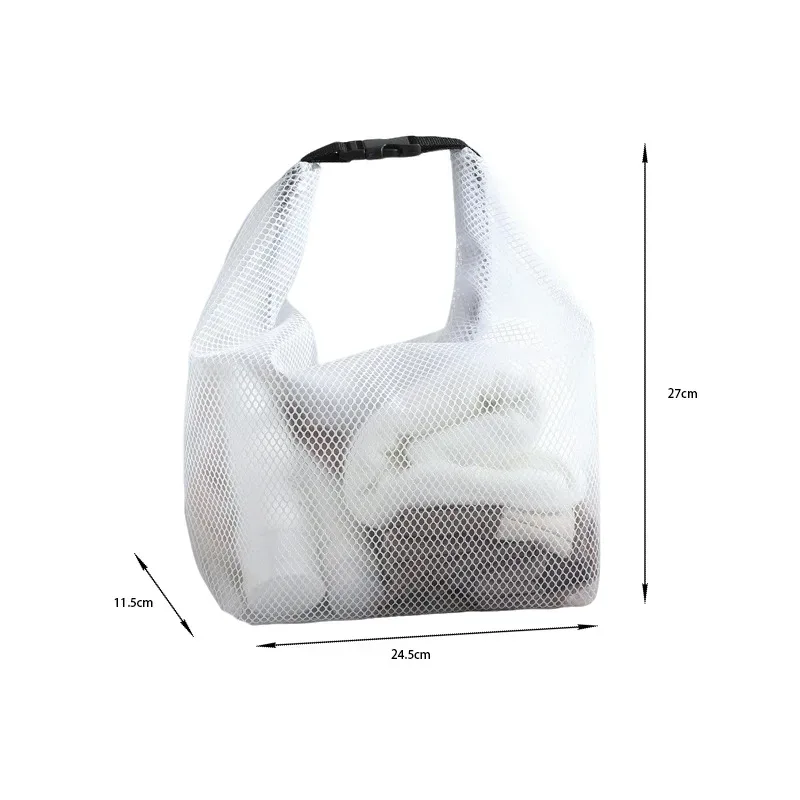 sac à cordon de grande capacité, sac de toilette d'extérieur pour hommes et femmes, sac de rangement étanche, vêtements de fitness, salle de bain et natation