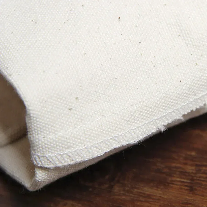 sac de rangement en toile de coton de grande taille, sacs de rangement pour vêtements, couette et jouets, ficelle de proximité pour la maison, 48x60cm, 65x75cm, 75x120cm