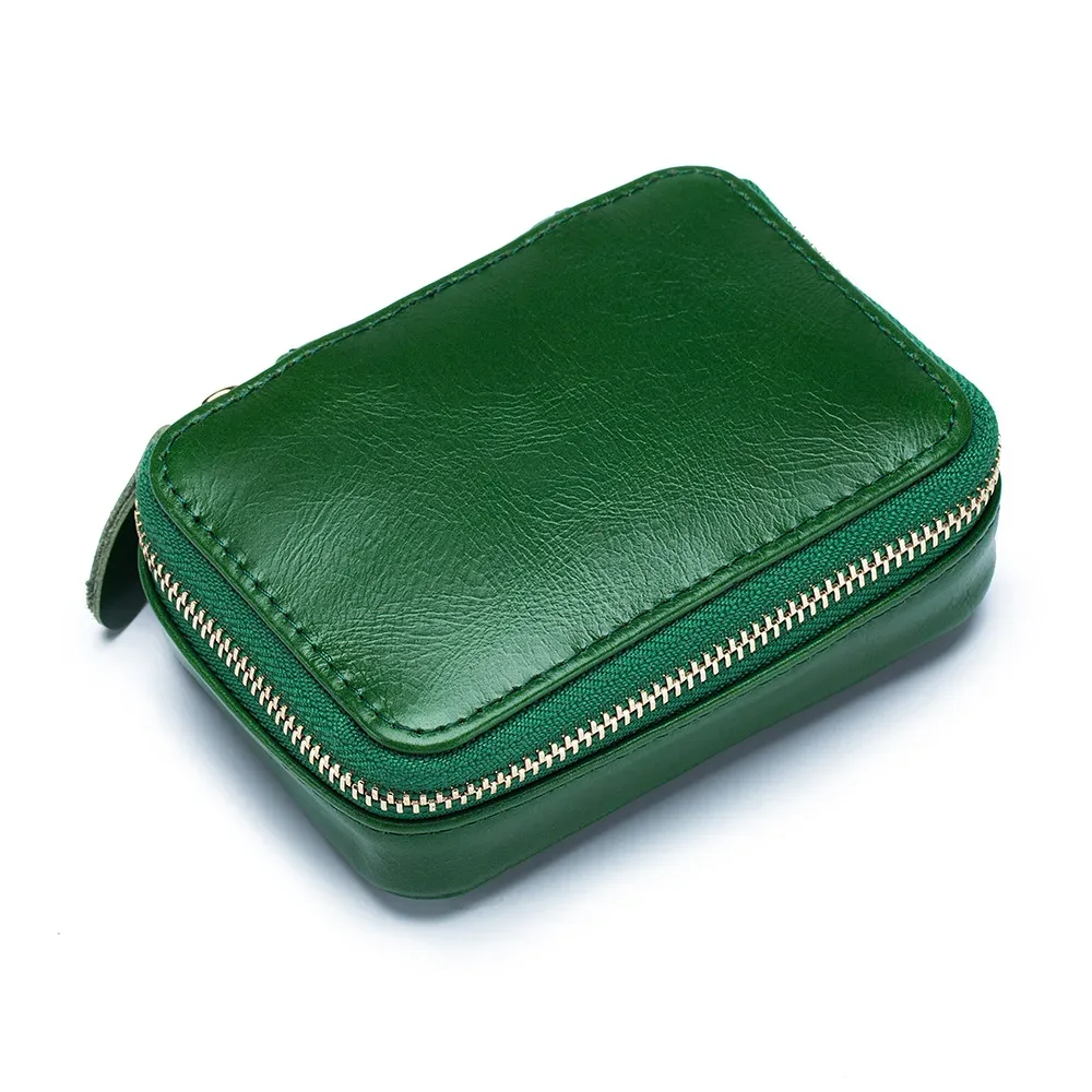 petit sac carré en cuir véritable pour rouge à lèvres, avec miroir, sac de maquillage mignon en cuir de vache pour boîte à bijoux pour femmes, mini sac de rangement pour pièces de monnaie