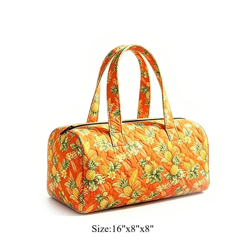 sac de voyage matelassé rose flamant rose, sac de voyage pour vacances d'été tropicales, bagage à main, sac de plage, de sport, avec un animal mignon
