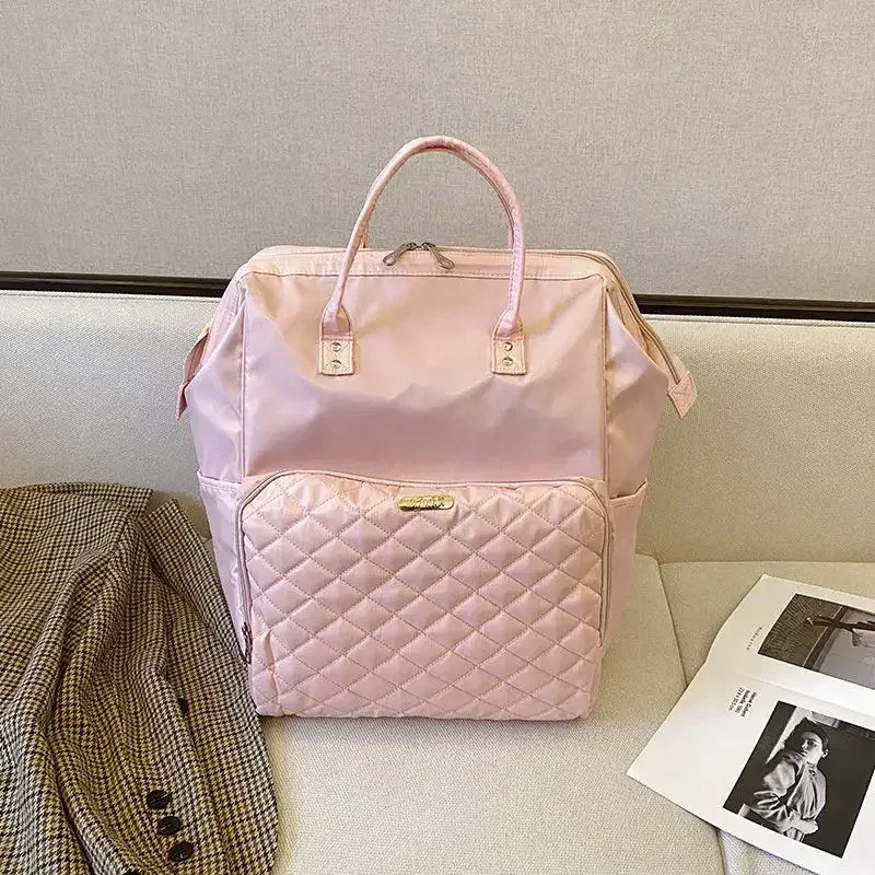 2025 nouveau cuir pour femmes étanche grande capacité portable mode bagage à roulettes voyage bagages oxford sac à dos sac à main