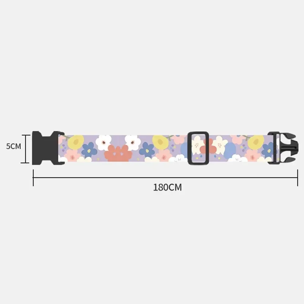 sangle à boucle de bagage en fiber de polyester, ceintures de valise antivol réglables, ceinture d'emballage élastique anti-perte, accessoires de bagages