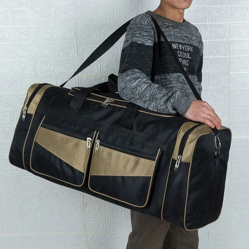 60l 90l voyage duffle sacs à main grand sac de voyage pour femmes hommes salle de sport fitness bagages sacs de plein air sac voyage sac à bandoulière bolsos