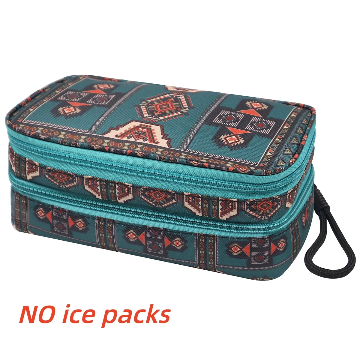 sac isotherme à insuline avec sacs de glace, organisateur de médicaments de voyage pour le diabète, mallette de rangement double couche