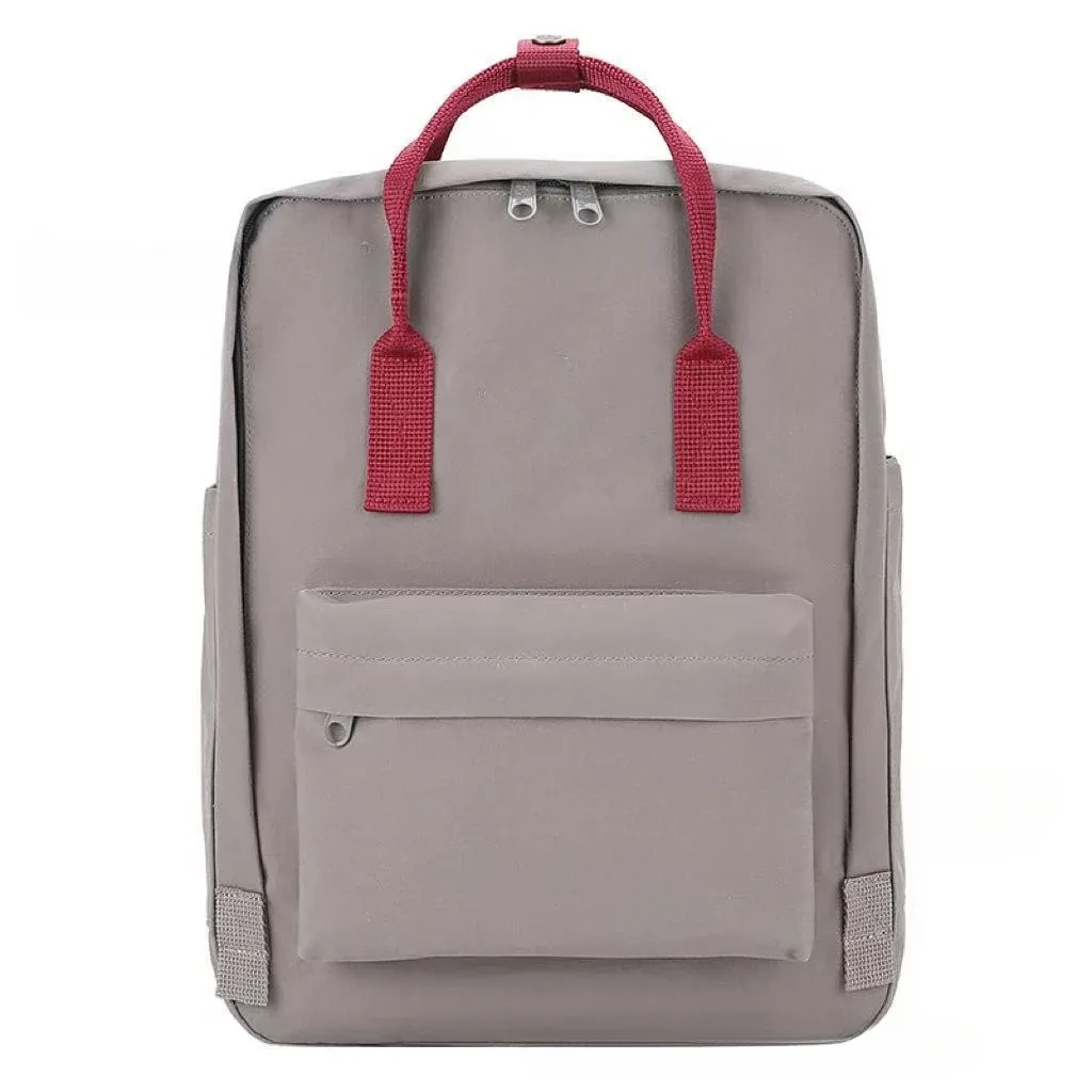 sac à dos en toile de grande capacité, sac d'école pour étudiants, sac à dos léger pour ordinateur portable, sac de voyage décontracté pour hommes et femmes