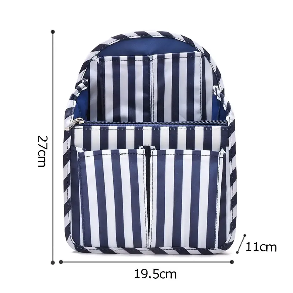 sac de tri de compartiment intérieur, sac à dos, stockage, insertion, doublure, évaluation