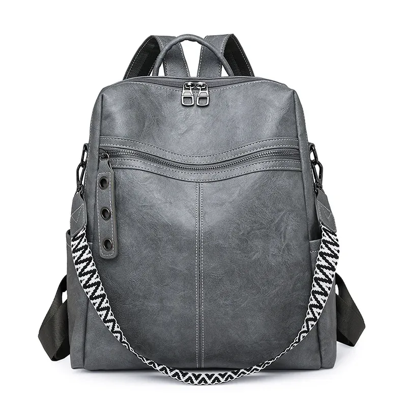 sac à dos de voyage antivol en cuir pu pour femme, nouvelle collection automne-hiver 2025, imperméable, tendance, rétro, grande capacité, voyage